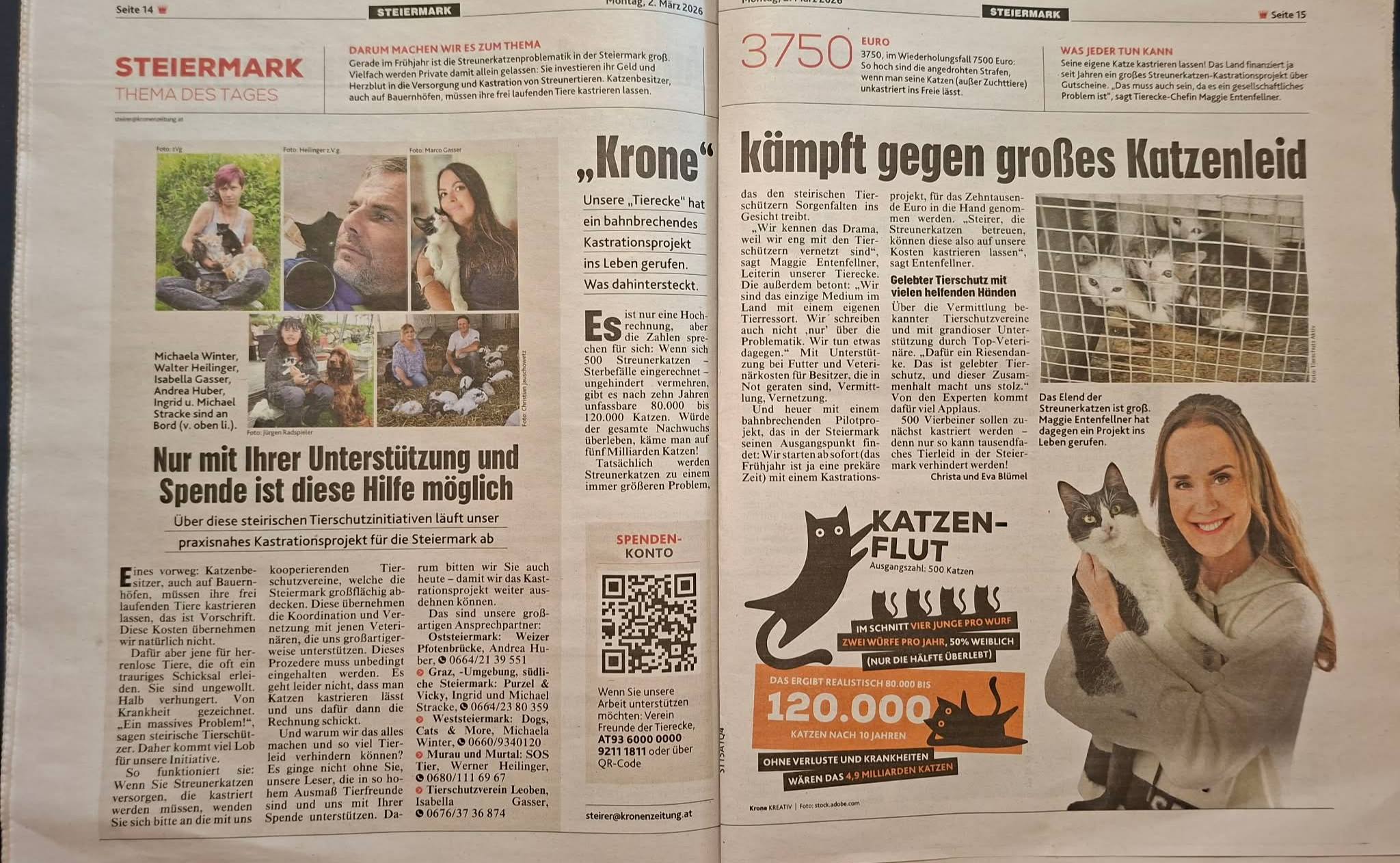 Kronen Zeitung Kastrationsprojekt